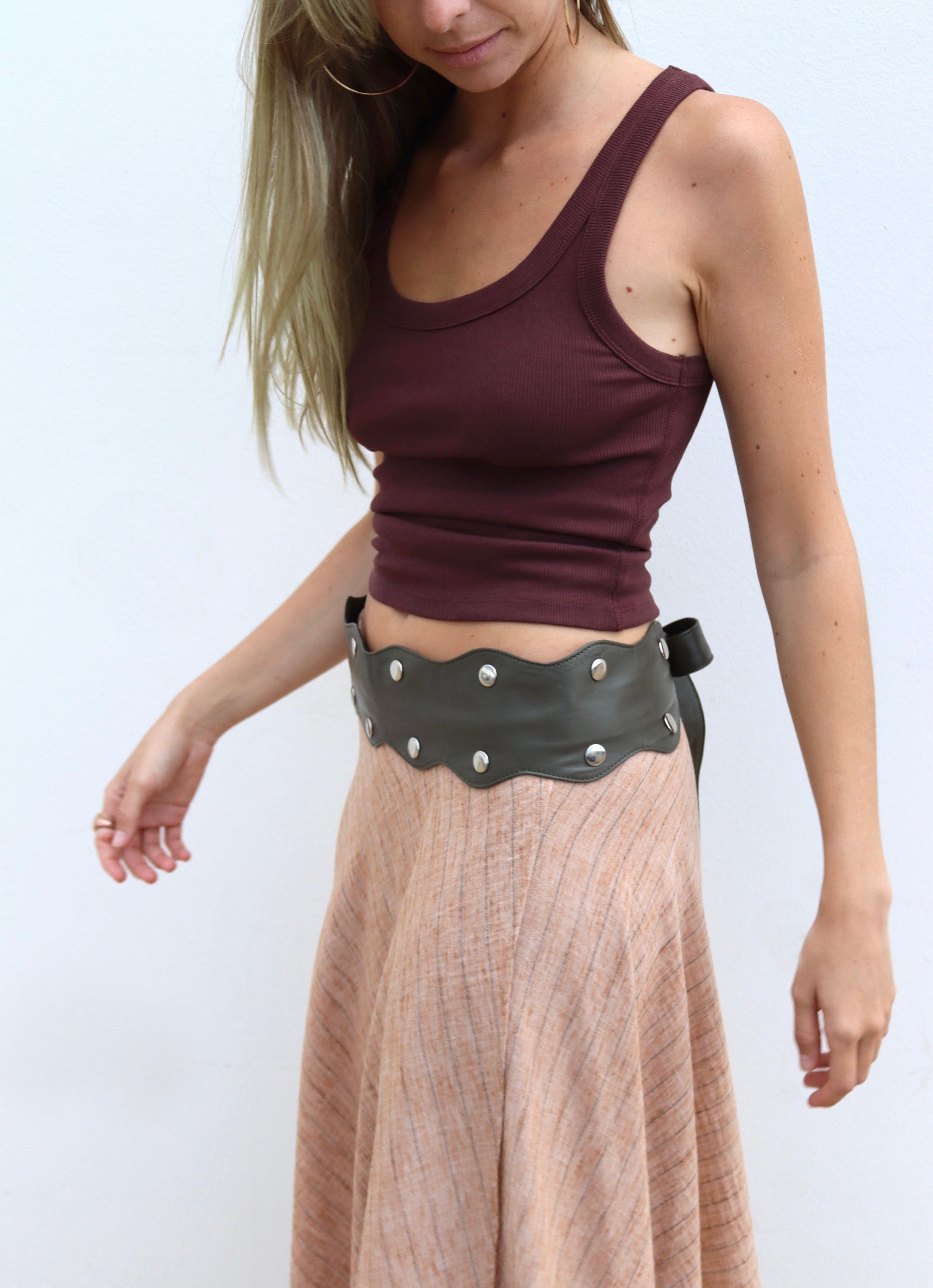 Waves Belt Verde Oliva