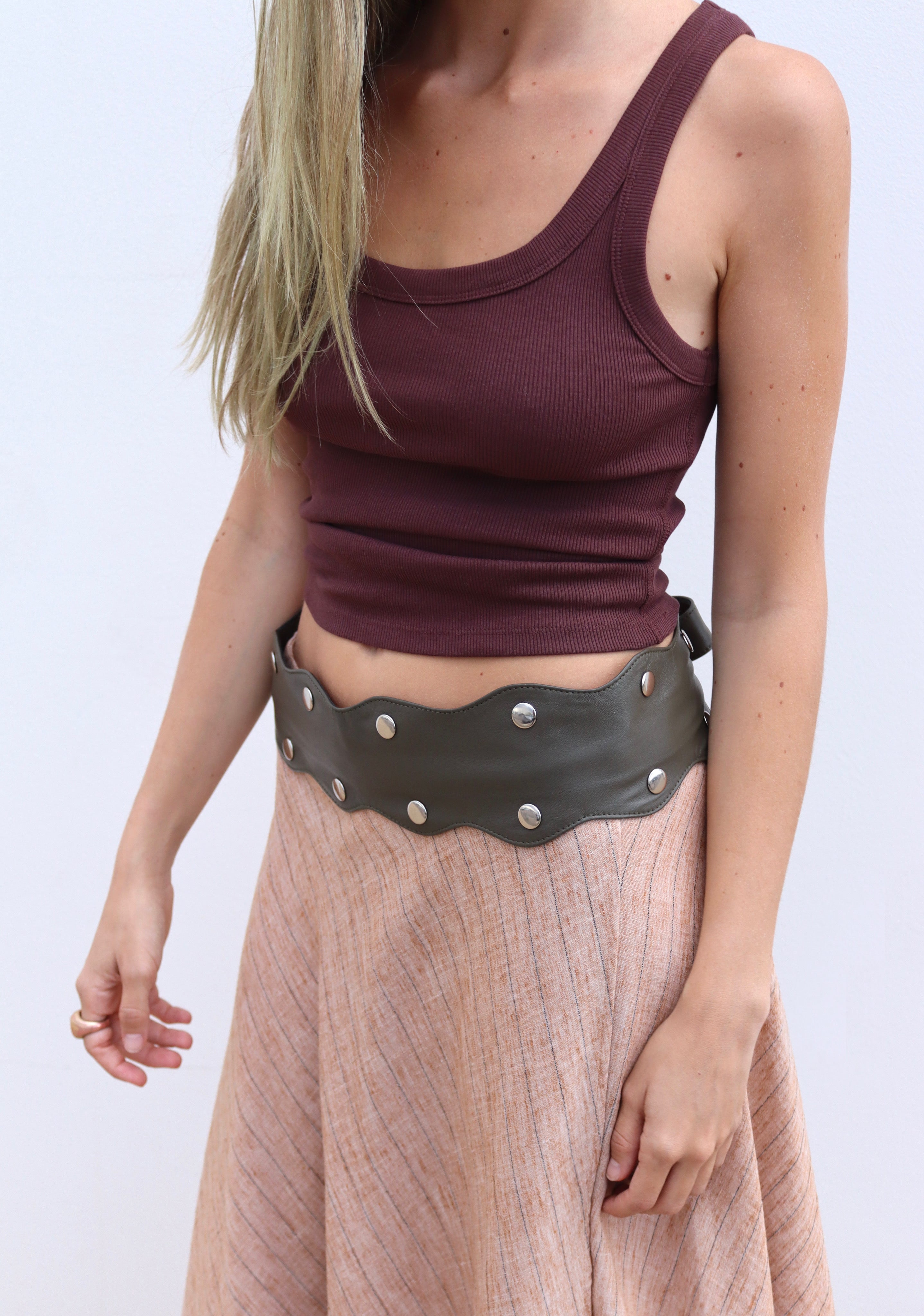 Waves Belt Verde Oliva