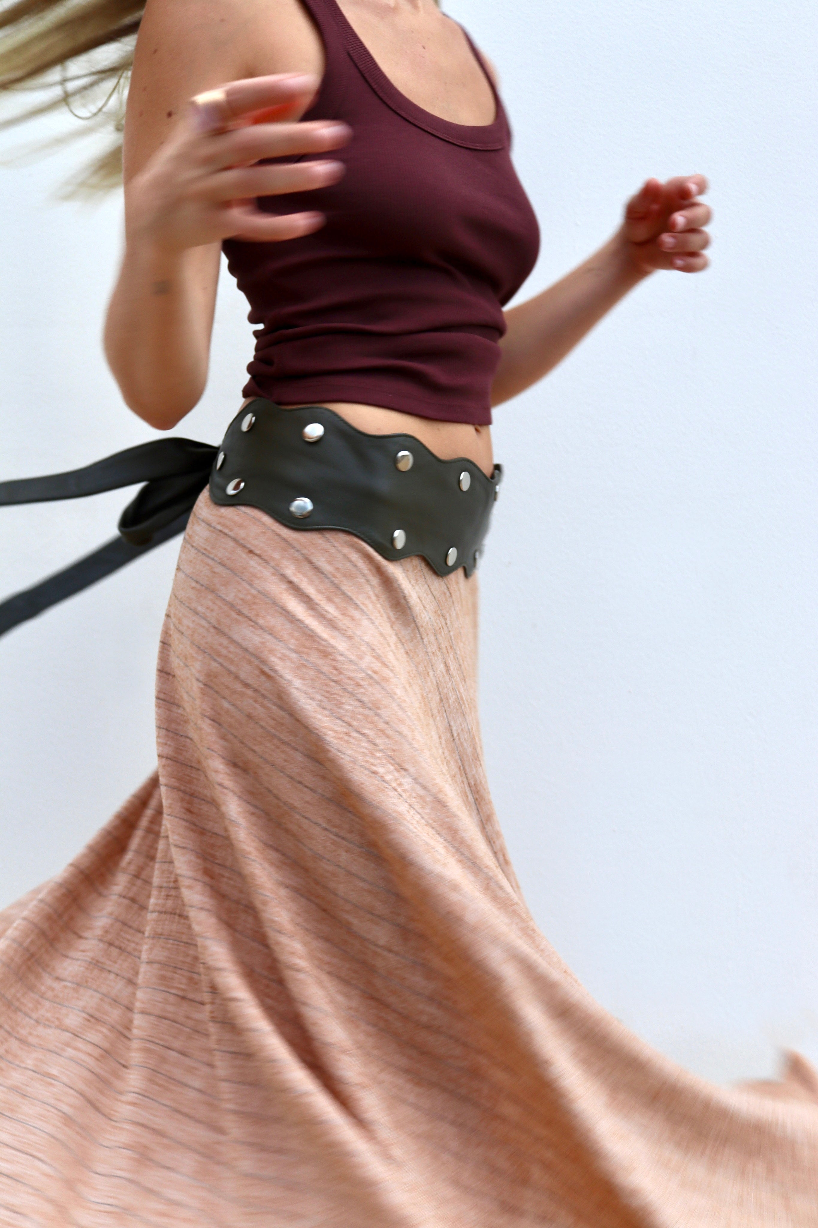 Waves Belt Verde Oliva